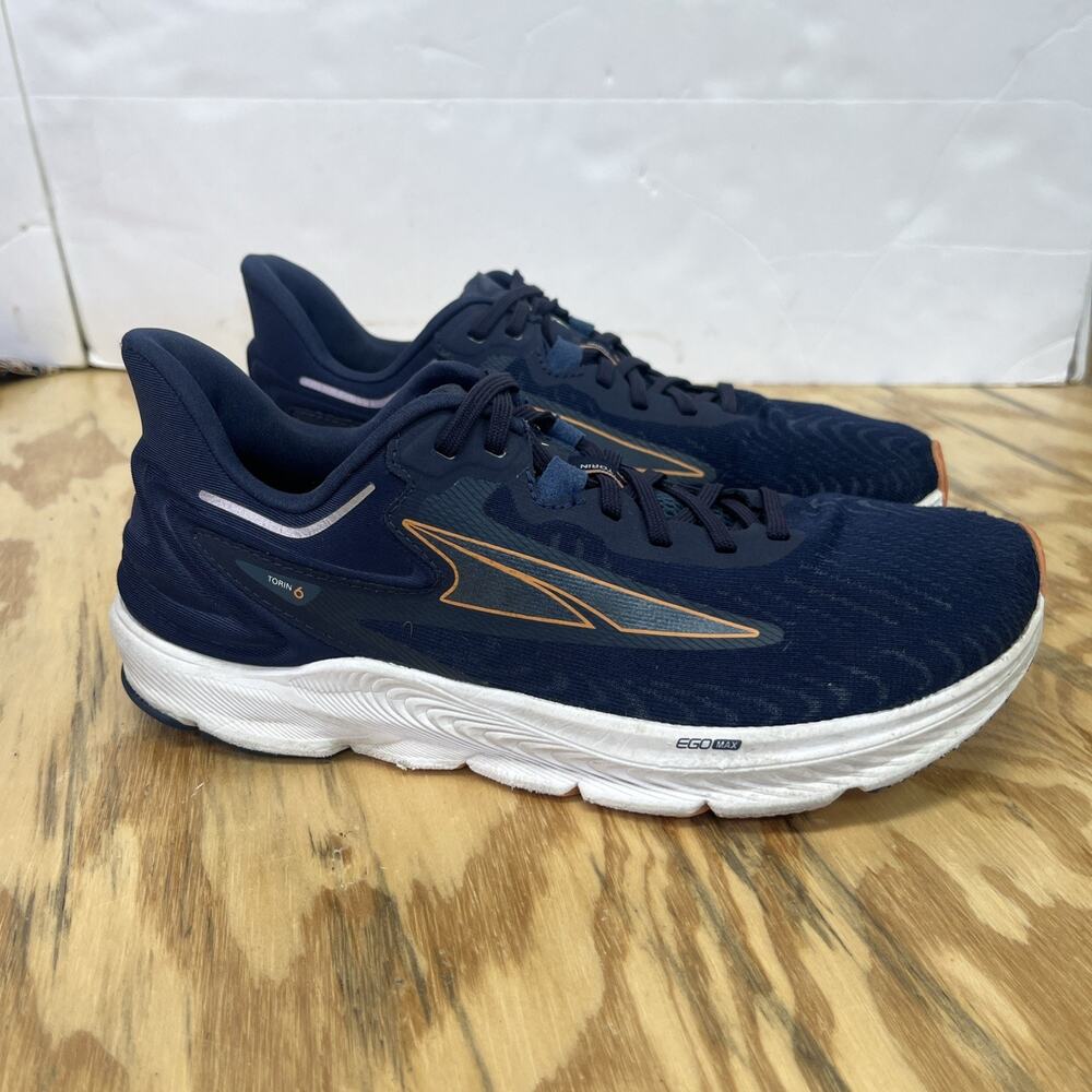 Altra Torin 6 Navy Blue Running Shoes Women's Sz 8.5 Walking Support